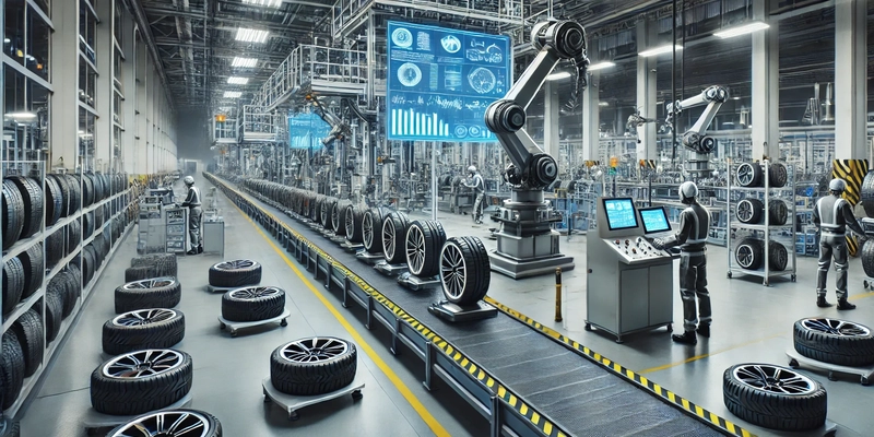 Smart tire manufacturing